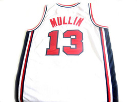 Chris Mullin Team USA Custom Basketball Jersey White Any Size image 2
