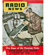 Radio News Magazine March 1943 Vintage, Thyratron, Vacuum Tube Saga, Pho... - £7.82 GBP