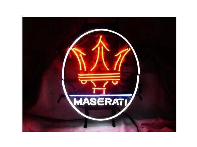 Maserati Neon Sign 18" x 14" - $499.00