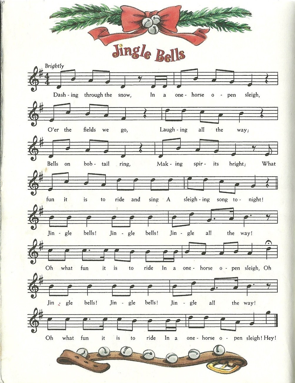 Jingle Bells Diane Muldrow Hardcover Little Golden Book 1st Edition Books