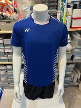 YONEX Men&#39;s Badminton T-Shirts Sports Top Apparel Tee Blue [US:S] NWT 10249EX - £31.79 GBP
