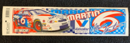 Mark Martin #6 Valvoline Racing Taurus WinCraft 3&quot;x12&quot; Bumper Sticker De... - $4.37