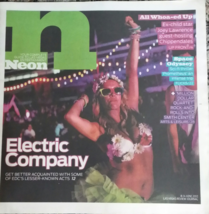 Electric Daisy Carnival, Joey Lawrence @ NEON Las Vegas Magazine June 2012 - £4.58 GBP