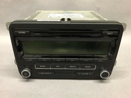 2012 2013 VOLKSWAGEN GOLF AM FM CD RADIO RECEIVER 1K0035164D OEM - £53.94 GBP