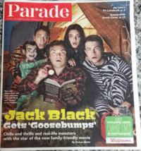 Jack Black Get Goosebumps, Jay Leno @ Parade Magazine Oct 2015 - £4.74 GBP