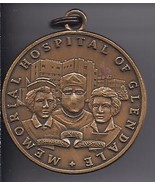 Memorial Hospital of Glendale Bronze pendant - £5.55 GBP