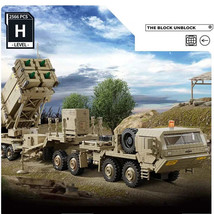 M983 Missile Truck Building Blocks Military MOC Bricks DIY Model Set Kids Gifts - £102.86 GBP