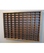 Matchbox - Hot Wheels Handmade ;Wood Display Case 1:64 108 cars - $132.00