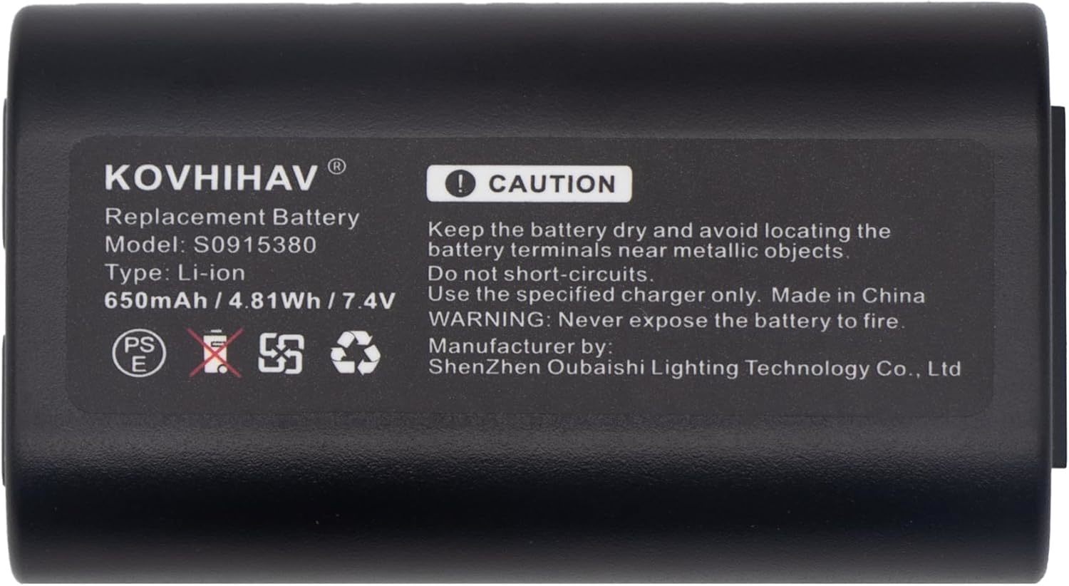Dymo Li-Ion Battery 7.4V 650Mah 4.81Wh For Labelmanager 280 Labelmanager... - $31.98