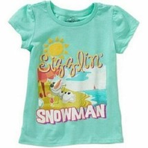 Disney Frozen Olaf Snowman Elsa Toddler Girls  T-Shirts  2T NWT (P) - £6.69 GBP