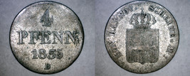 1835-B German States Hannover 1/2 Mariengroschen (4 Pfennig) World Silve... - £15.97 GBP