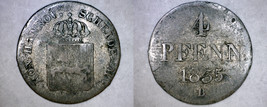 1835-B German States Hannover 1/2 Mariengroschen (4 Pfennig) World Silve... - £15.97 GBP