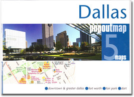 Dallas Popout Map - $8.34