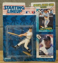 1993 Starting Lineup Kenner Toy Baseball Player Robin Ventura Chicago Wh... - $10.88