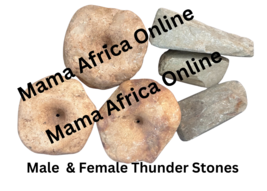 New Authentic African Thunder Stone (Edun Ara) Natural Male and Female 1pc Only - £23.72 GBP+