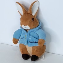 Peter Rabbit World of Beatrix Potter Blue Jacket 9&quot; Plush Bunny Stuffed Animal - £15.45 GBP