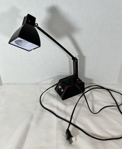 Vtg 80s Underwriters’ Laboratories Portable Folding Desk Lamp Issue No. M-2309 - £16.18 GBP