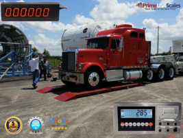 Optima OP-923 Axle Truck Scale 7&#39;x30&quot; 80,000 lb Indicator, Printer, &amp; Scoreboard - £3,676.23 GBP