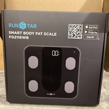 RUNSTAR Smart Body Fat Scale  NEW IN BOX  FG2116WB - £22.51 GBP