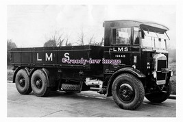 pu3082 - LMS - 12ton Dennis Lorry Tipper No.1044B, c1933 - print 6x4 - £2.20 GBP