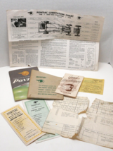 VTG 1948 PONTIAC Owners Manual Service Policy Original Registration Paperwork - £39.90 GBP