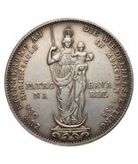 Médaille d&#39;art commémorative Maximilien II de 1855 de collection - $13.17