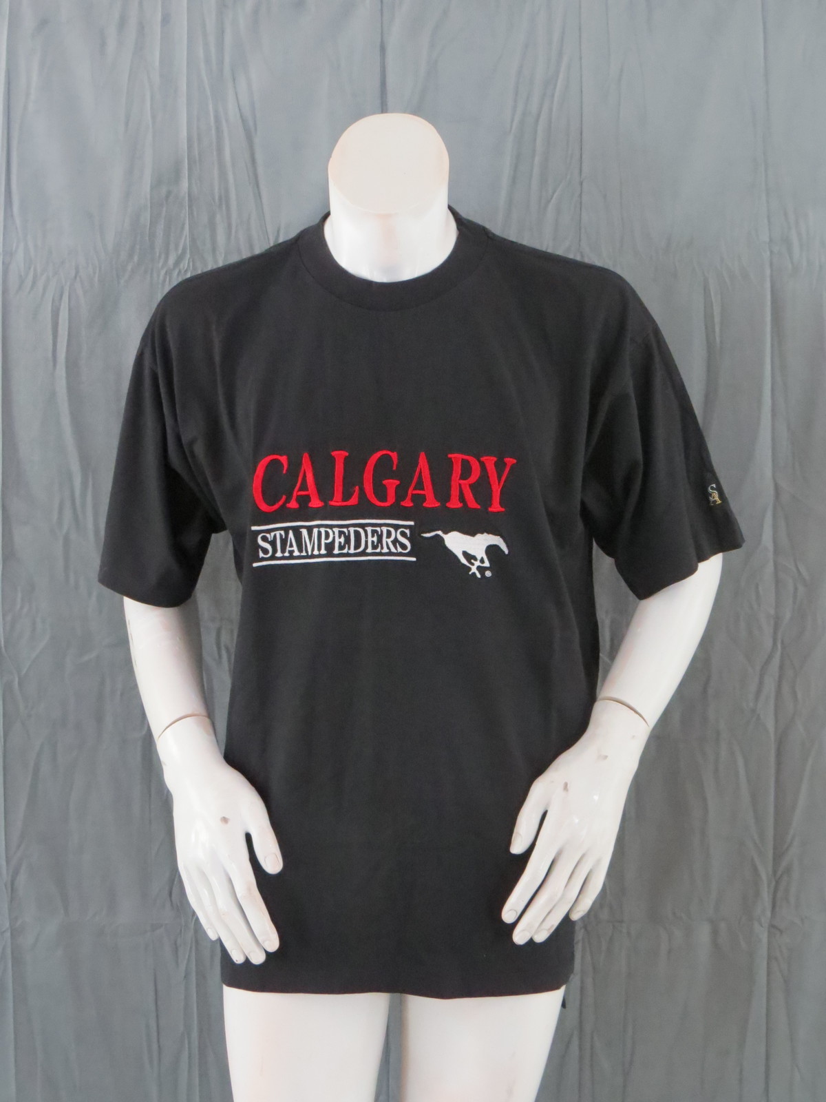 Calgary Stampeders Shirt (VTG) - By Soft Wear - Stitched Graphics - Men's Large - £39.11 GBP