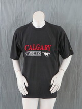 Calgary Stampeders Shirt (VTG) - By Soft Wear - Stitched Graphics - Men&#39;s Large - £38.55 GBP