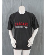 Calgary Stampeders Shirt (VTG) - By Soft Wear - Stitched Graphics - Men&#39;... - $67.01 CAD