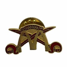 McDonald’s Massena Swords Golden Arches Employee Crew Enamel Lapel Hat Pin - £6.37 GBP