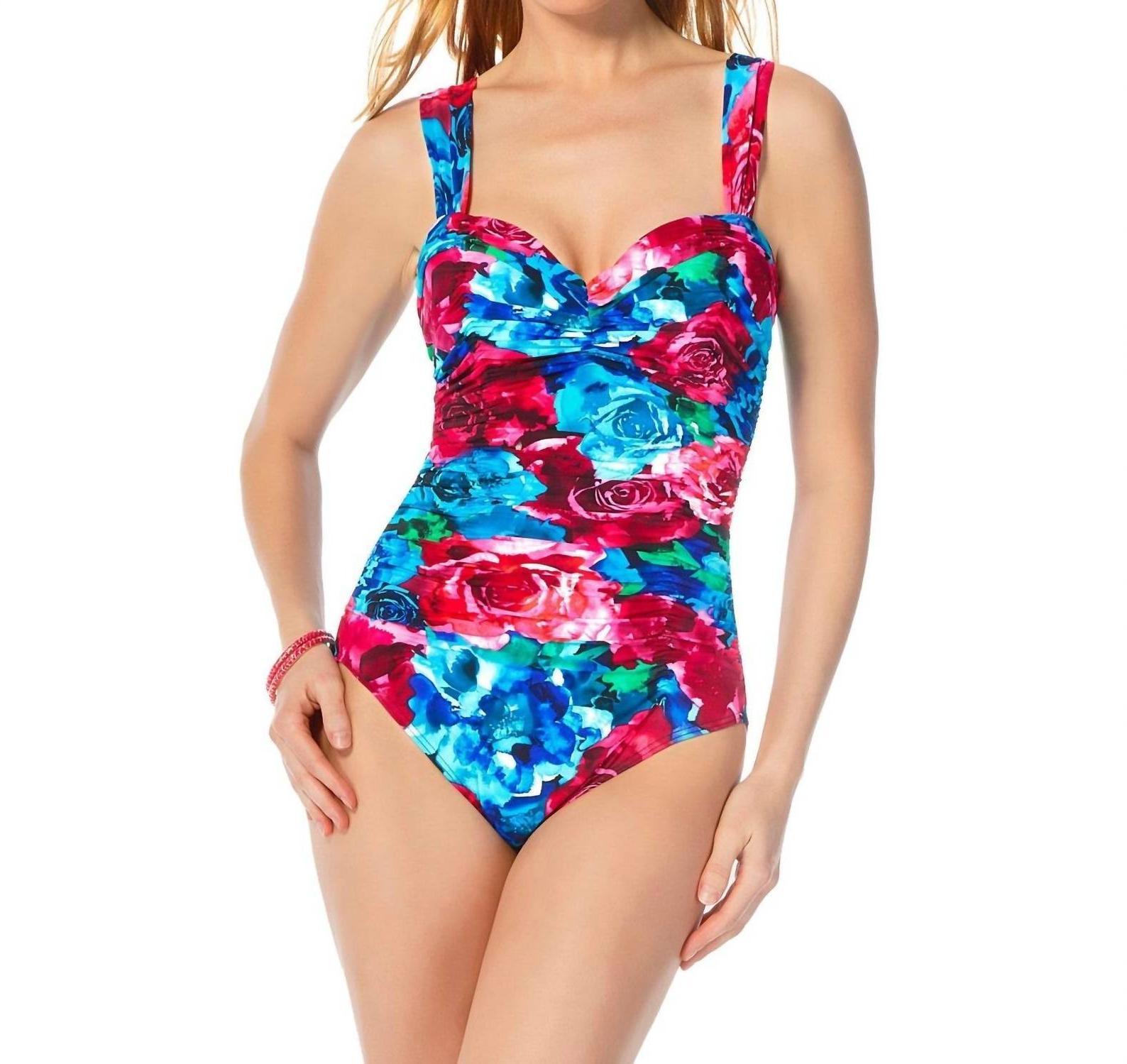Miraclesuit Saxon Underwire One Piece Swimsuit Size 12 - $98.01