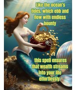 Mermaid Purse Prosperity Spell!  Multiply Wealth &amp; Protect Savings - $20.97 CAD
