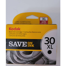 NIB Kodak Black Ink Cartridge 30XL - £27.69 GBP