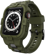 Rugged Apple Watch Band Case Bumper 42/44/45/ 49mm iWatch Ultra 8 7 6 SE... - £26.00 GBP+