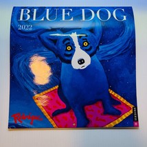 Blue Dog 2022 Wall Calendar George Rodrigue Lafayette New Orleans Louisiana Art - £77.54 GBP