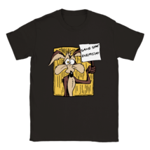 Same shlt every day coyote funny t shirt comic cartoon tee shirt gift id... - £21.82 GBP