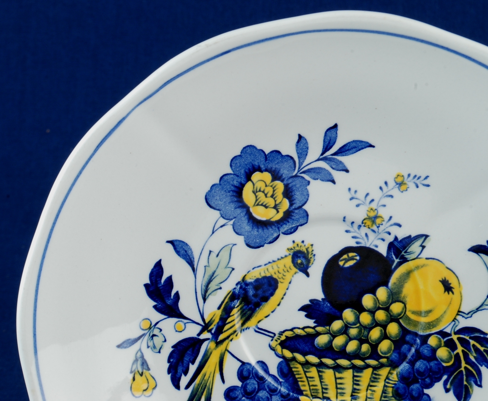 Spode Blue Bird 6" Saucer S3274 Copeland Item image 2