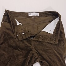 RSQ Jeans Manhattan High Rise Corduroy Pants Brown Pockets Women’s Size 11/W30 image 12