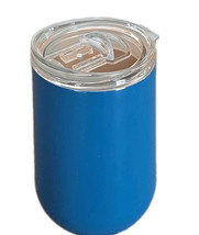 Member&#39;s Mark ~ Stainless Steel ~ Insulated Tumbler w/Lid ~ 16 Oz. ~ SOLID BLUE - £18.08 GBP