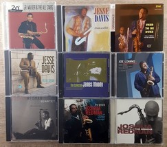 Jazz Saxophone CD lot x9 Junior Walker Jesse Davis Moody Redman Johnny Hodges - £13.22 GBP