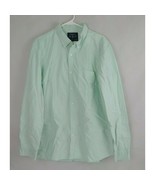 American Eagle Slim Fit Men&#39;s Mint Green Button Up Shirt Size XXL - $234.02 MXN