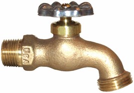 Brass Compression Bibb Faucet Nozzle, 3/4&quot; Ght X 3/4&quot; Mnpt Inlet, Dixon,... - £30.59 GBP