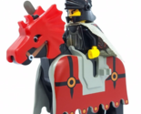 Lego Vintage Fright Knights Minifigure w/Barding 6097 w/Cape - £34.74 GBP