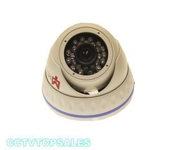 Dome 1/3&quot; Sony 700Tvl Ccd Color Ir Vari-Focal Vandal Camera - $60.48