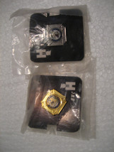NEW HWC State Of Illinois Necktie Tie Tack Pin (1) Gold &amp; (1) Silver Lot - £19.92 GBP