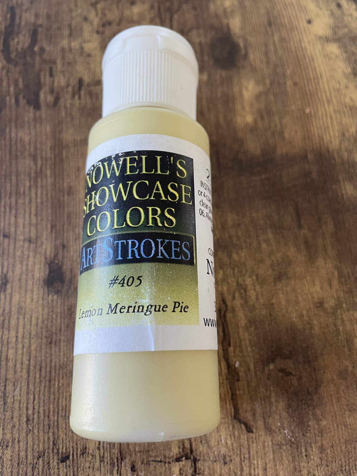 Nowell&#39;s Showcase Colors #405 Lemon Meringue Glaze 2oz - $3.00