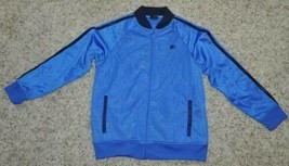 Boys Jacket Starter Track Lightweight Blue Zip Up Coat-size 10/12 - £15.82 GBP