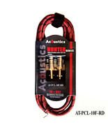 AxeTec Parts WCPL-10F-RD 10 Foot High-End Woven Noise Free Guitar Cable ... - $570.23 MXN