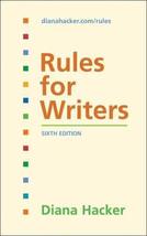 rules-for-writers [Paperback] Diana Hacker - £154.62 GBP