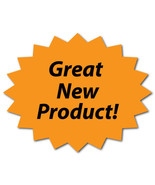 &quot;New Product&quot; Fluorescent Orange Stickers, 1,000 stickers - $636.14 MXN